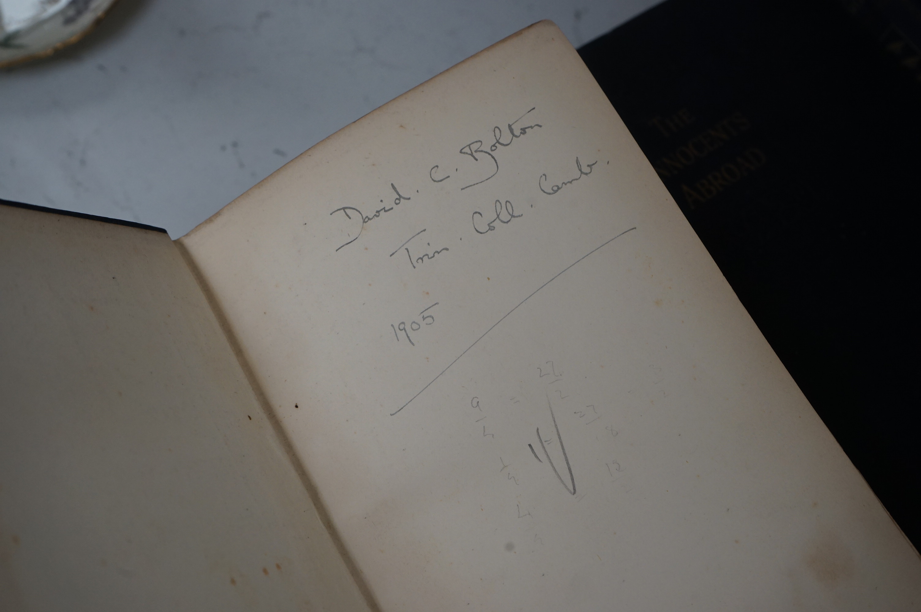 A collection of thirteen books to include; Watson, William, The Gardeners Assistant, John's Flowers of The Field, Twain, Tramp Abroad etc